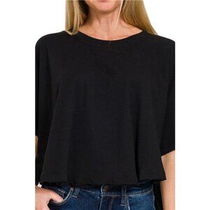 Zenana Cotton Round Neck Short Sleeve T-Shirt